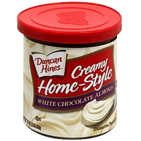 Duncan Hines Premium Frosting White Chocolate Almond Product Image