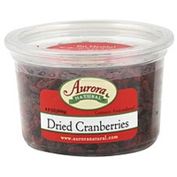 Aurora Natural Dried Cranberries Food Product Image