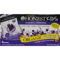 Honest Kids Goodness Grapeness Organic Juice Pouches- 8 PK Product Image