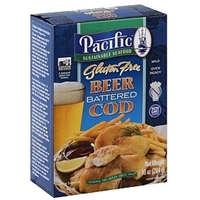 Pacific Sustainable Seafood Gluten Free Beer Battered Cod Food Product Image