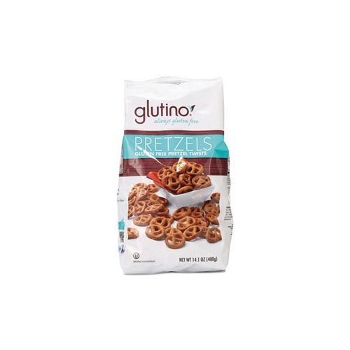 Glutino Gluten Free Pretzel Twists Food Product Image