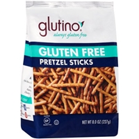 Glutino Gluten Free Pretzel Sticks Packaging Image