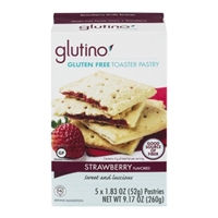 Glutino Gluten Free Toaster Pastry Strawberry - 5 CT Food Product Image