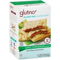 Glutino Gluten Free Toaster Pastries Apple Cinnamon - 5 CT Food Product Image