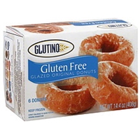 Glutino Donuts Gluten Free, Glazed Original Food Product Image