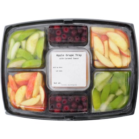 Marketside Apple Tray with Grapes, 42 oz Food Product Image