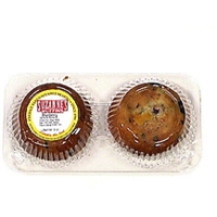 Suzanne's Muffins Blueberry Muffins Food Product Image