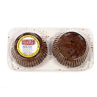 Suzanne's Muffins Chunky Apple Muffins Food Product Image