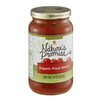 Nature's Promise Organics Pizza Sauce Organic Food Product Image