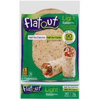 Flatout Flatbread Light Italian Herb - 6 CT