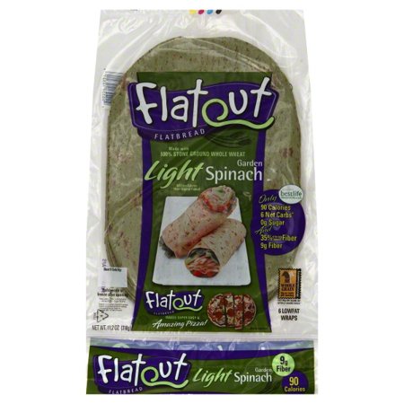 Flat Out Light Garden Spinach Bread Product Image