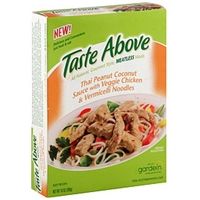 Taste Above Thai Peanut Coconut Sauce With Veggie Chicken & Vermicelli Noodles Food Product Image