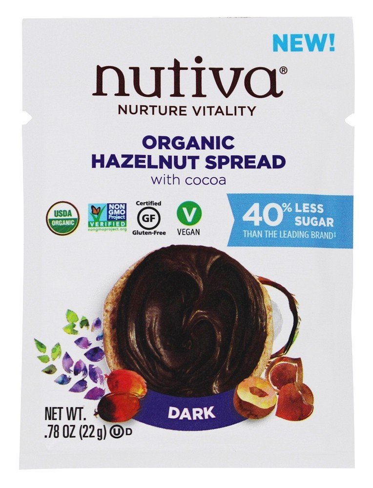 Nutiva Organic Hazelnut Spread With Cocoa Food Product Image