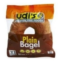 Udis Gluten Free Plain Bagel, 3.5 Ounce -- 24 Per Case. Food Product Image