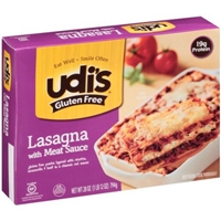Udi's Lasanga with Meat Sauce 28 oz Food Product Image