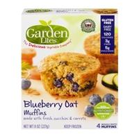 Garden Lites Blueberry Oat Muffins 4 Ct Allergy And Ingredient