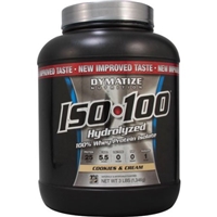 ISO100 Hydrolyzed, 100% Whey Protein Isolate, Gourmet Vanilla, 5