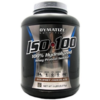 Dymatize Nutrition ISO-100 Protein Gourmet Chocolate 5 lbs Product Image