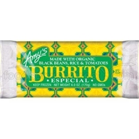 Amy's Vegetarian, Especial Burrito, 6 Oz. (12 Count) Food Product Image