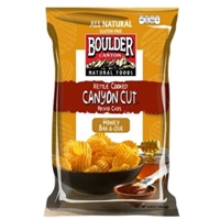 Boulder Canyon Cut Honey BBQ Chips Food Product Image