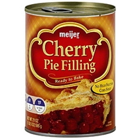 Meijer Pie Filling Cherry Food Product Image