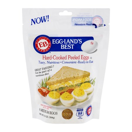 Eggland's Best Hard Cooked Peeled Eggs - 6 CT Product Image