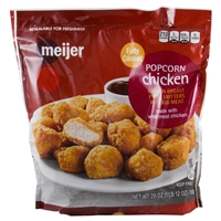 Meijer, Popcorn Chicken Allergy and Ingredient Information