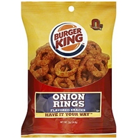 Burger King Snacks Onion Rings Flavored