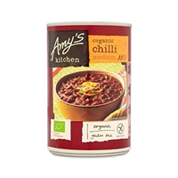 Amy's Kitchen Organic Medium Chilli 416G Food Product Image