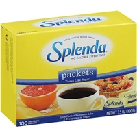Splenda No Calorie Sweetener Packets - 100 CT