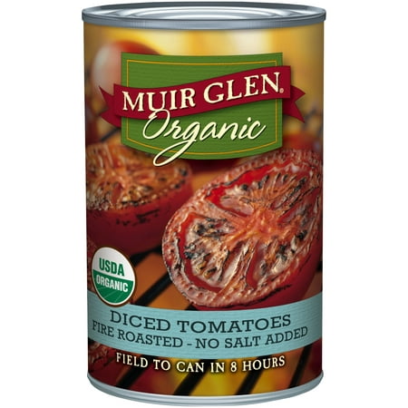 Muir Glen Organic Fire Roasted Diced Tomatoes Product Image