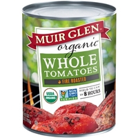 Muir Glen Organic Fire Roasted Whole Tomatoes Product Image