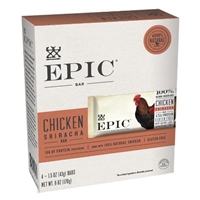 Epic Bar, Chicken, Sriracha - 1.5 oz bar