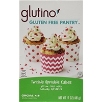 Glutino Gluten Free Pantry Twinkle Sprinkle Cakes Food Product Image