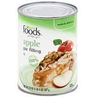 Lowes Foods Pie Filling Apple Food Product Image