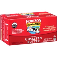 Horizon Organic Unsalted Butter - 4 CT Food Product Image