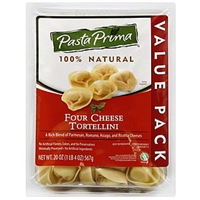 Pasta Prima Tortellini Four Cheese, Value Pack
