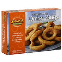 Snapps Onion Rings Crispy Golden