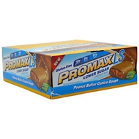 Promax LS Energy Bar Peanut Butter Cookie Dough Lower Sugar Gluten-Free - 12 CT Food Product Image