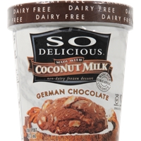 So Delicious Coconut Milk German Chocolate Ice Cream Food Product Image