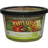 Penny's Salsa Tomatillo Salsa Food Product Image