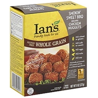 Ians Chicken Nuggets Breaded, Smokin' Sweet Bbq Food Product Image