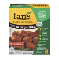Ian's Whole Grain Gluten Free Organic Chicken Nuggets Product Image