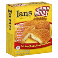 Ian's Organic Gluten Free Chicken Patties Product Image