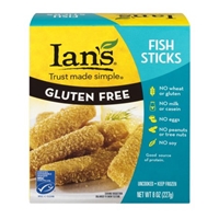 Ian's Gluten Free Fish Sticks Food Product Image
