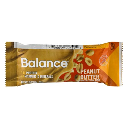 Balance Nutrition Bar 15g Protein Peanut Butter Food Product Image