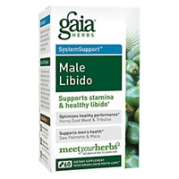 Gaia Herbs Male Libido Supplement Food Product Image