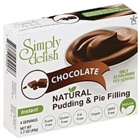 Simply Delish Pudding & Pie Filling Instant, Chocolate Packaging Image