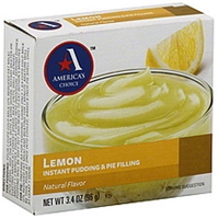 America's Choice Pudding & Pie Filling Instant, Lemon Food Product Image