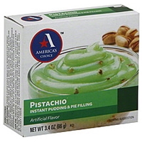 America's Choice Pudding & Pie Filling Instant, Pistachio Food Product Image